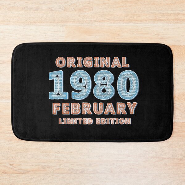 Item preview, Kopie von Kopie von Born in 1980 - Present 40th birthday Vintage 1980 designed and sold by Dubbra.