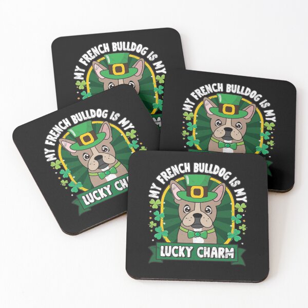 Item preview, Frenchie is my Lucky Charm St Patricks designed and sold by rafaeltto.