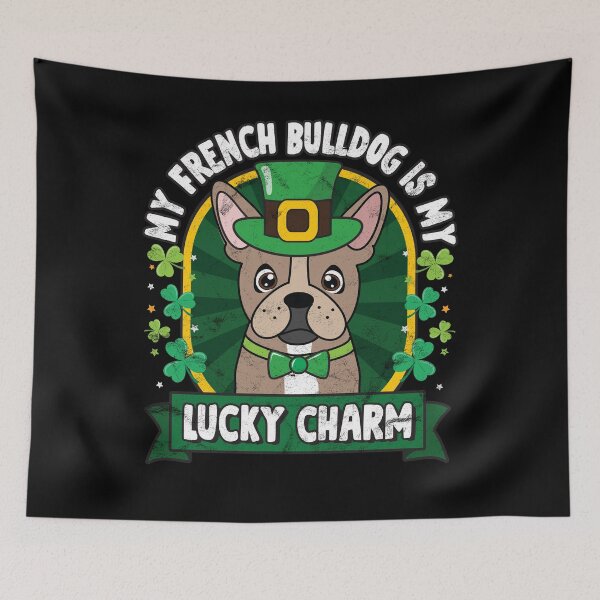 Item preview, Frenchie is my Lucky Charm St Patricks designed and sold by rafaeltto.