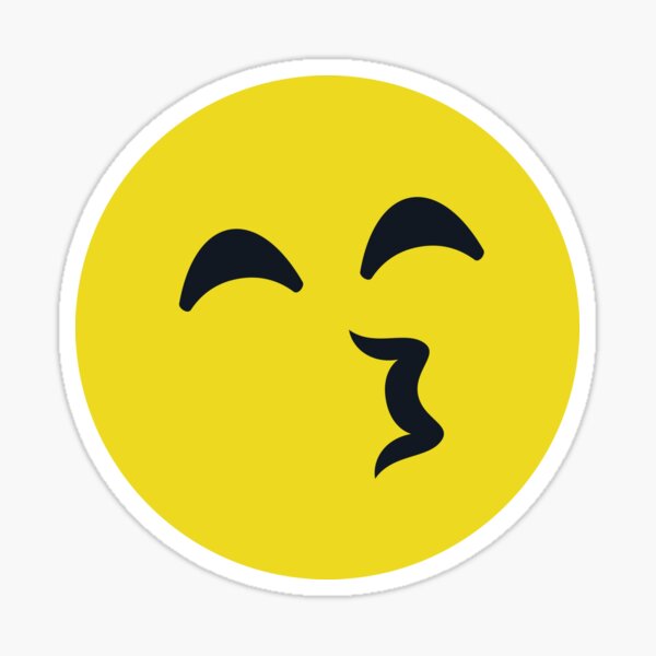 Presenting with Closed Eyes Emoji - Emoji - Sticker