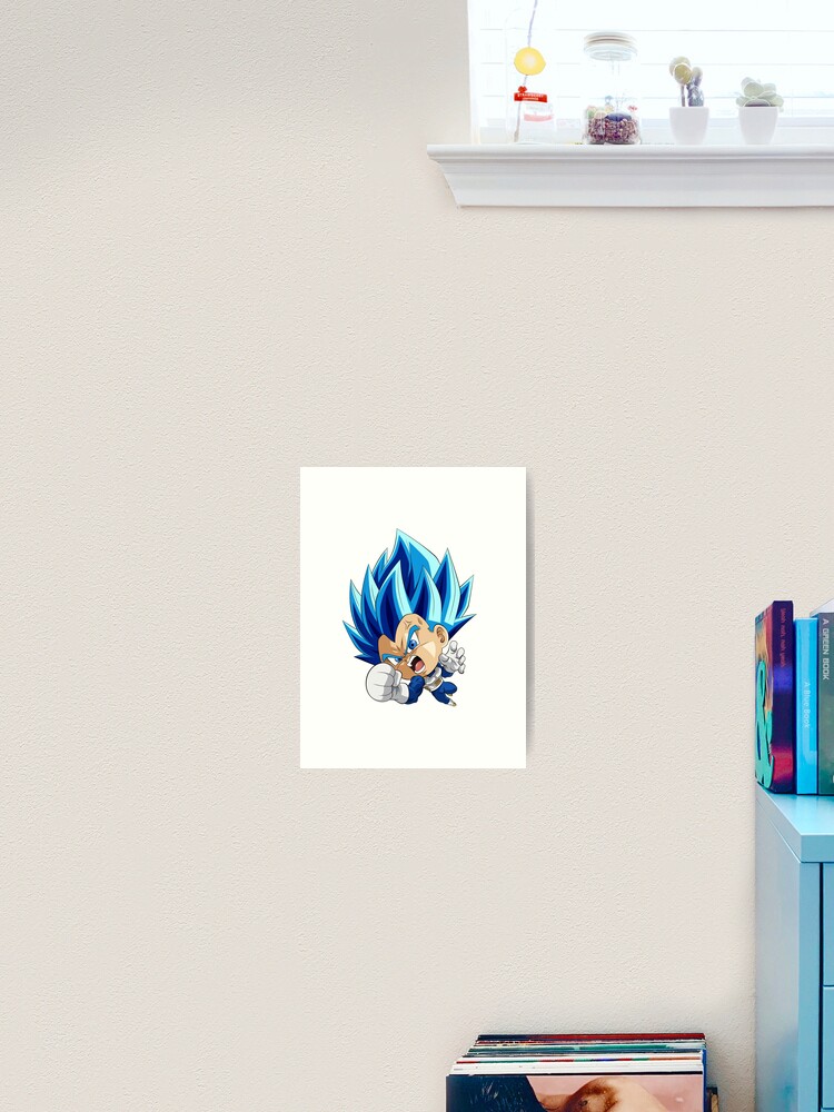 SSJ BLUE EVOLUTION VEGETA - Elixar Art XL - Paintings & Prints, Fantasy &  Mythology, Other Fantasy & Mythology - ArtPal