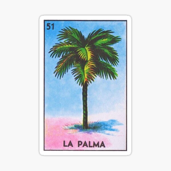 La Palma Loteria - Tarot Sticker