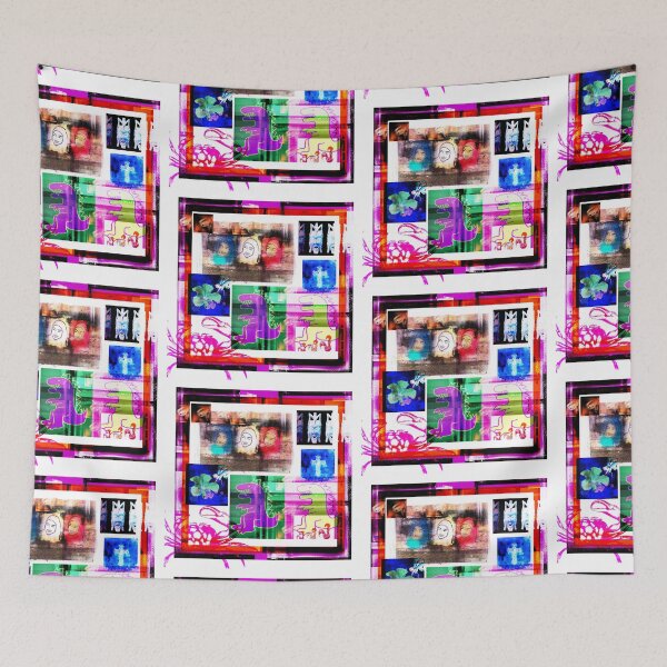 Item preview, JAM-JAR'S LAMENT ... A REQUIEM. SURREAL ART COLLAGE, MULTIPLE MEDIA. designed and sold by Clifford Hayes.