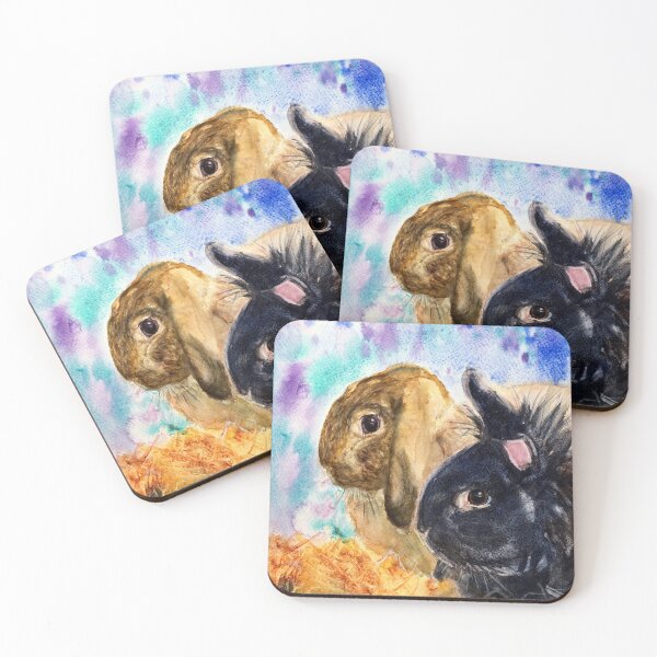 Item preview, Alfie and Fearne: A watercolour portrait designed and sold by Double Dutch Designs.