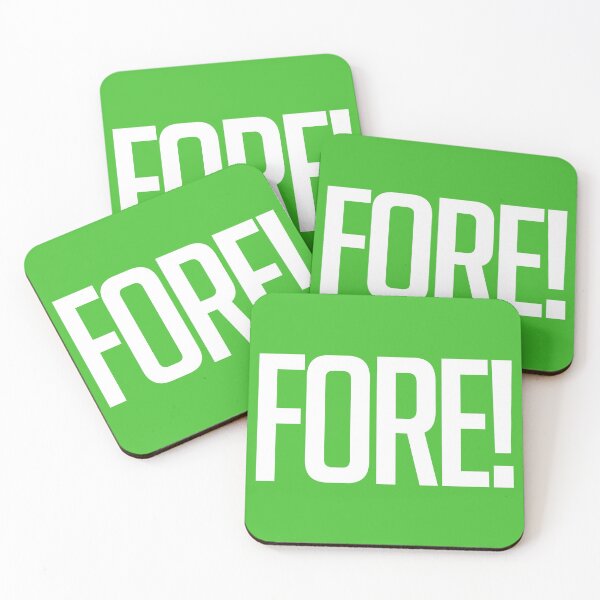 Item preview, FORE! designed and sold by WatermelonFctry.