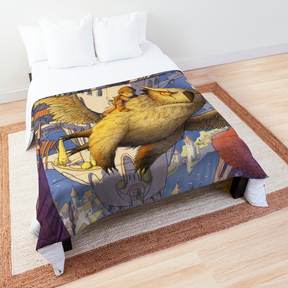 The spiral city Comforter