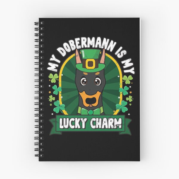 Item preview, Dobermann is my Lucky Charm St Patricks designed and sold by rafaeltto.