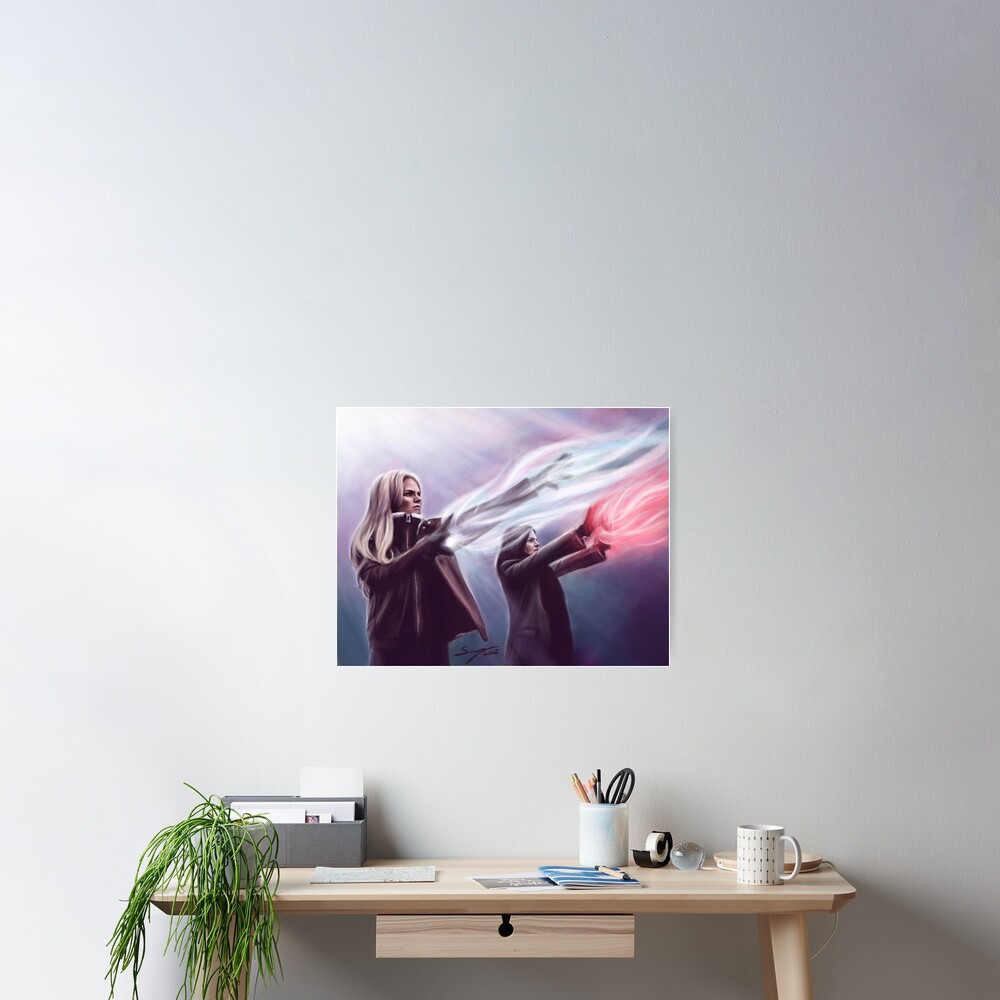 The Savior and the Evil Queen Poster