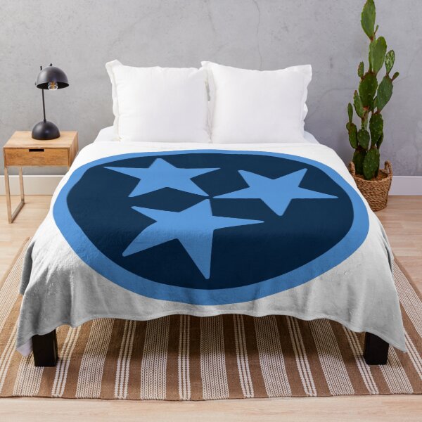Item preview, Two-Tone Blue Tri-Star (#1) designed and sold by tennessee-carly.