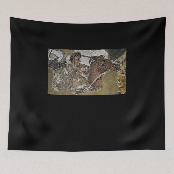Item preview, Alexander the Great Head Ancient Greece Artwork Design designed and sold by Flying Jake.