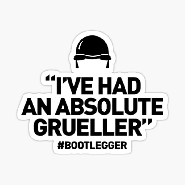 Bootlegger Stickers Redbubble