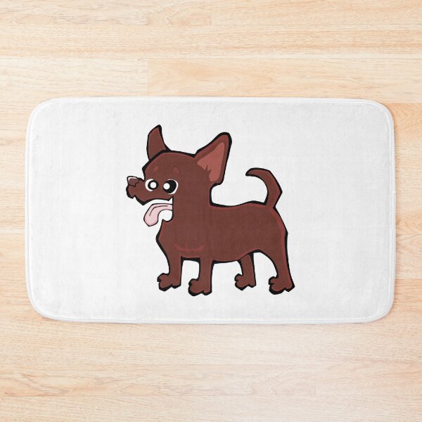 Item preview, Chihuahua - Short Hair - Chocolate (Full Body) WHITE BG designed and sold by TheChicken.