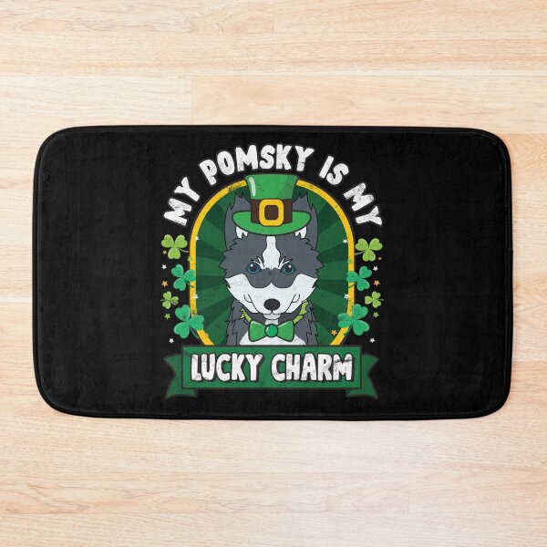 Item preview, Pomsky is my Lucky Charm St Patricks designed and sold by rafaeltto.