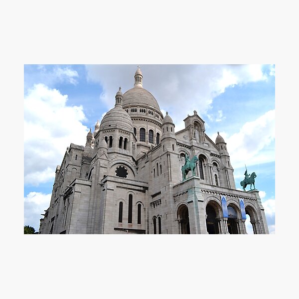 Basilica of Sacre Coeur Photographic Print