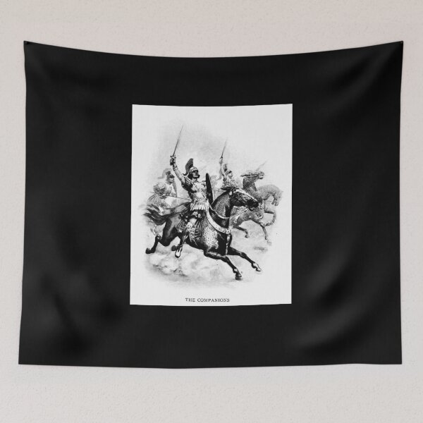 Item preview, Alexander the Great With Warriors Ancient Greece History  designed and sold by Flying Jake.