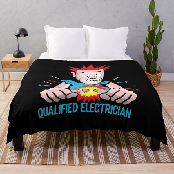 Item preview, Qualified Electrician funny gift designed and sold by Gerald Waters.