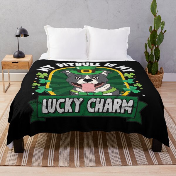 Item preview, Pitbull is my Lucky Charm St Patricks designed and sold by rafaeltto.