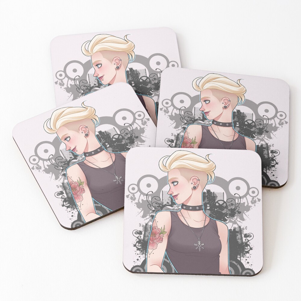 Item preview, Coasters (Set of 4) designed and sold by RafiDeSousa.