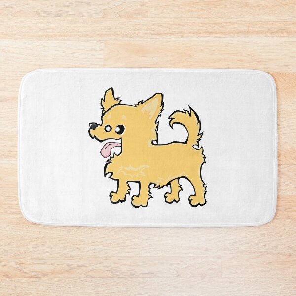 Item preview, Chihuahua - Long Hair - Cream (Full Body) WHITE BG designed and sold by TheChicken.