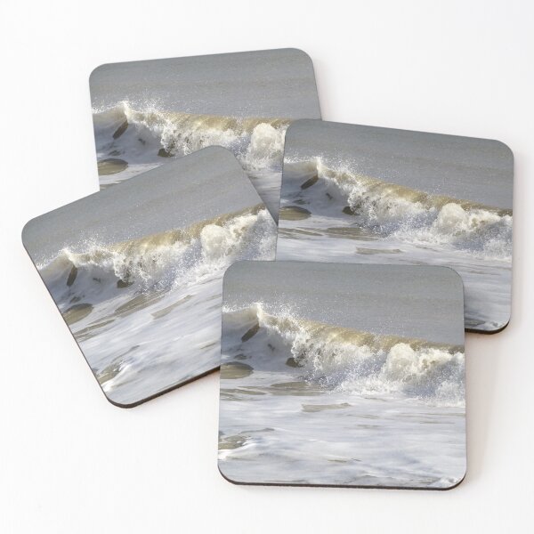 Item preview, Splashy Worthing Waves Foam Patterns Seascape designed and sold by Tezoodle Art.