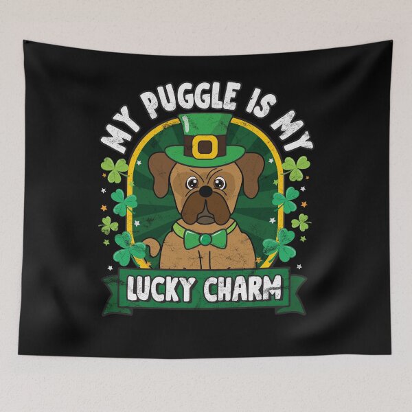 Item preview, Puggle is my Lucky Charm St Patricks designed and sold by rafaeltto.