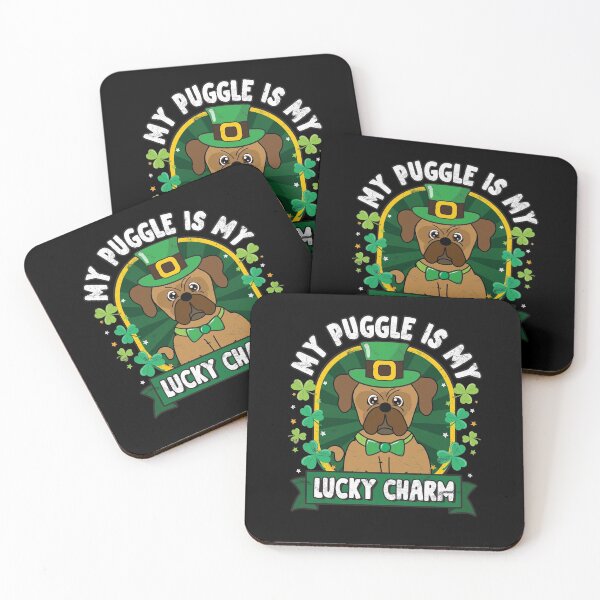 Item preview, Puggle is my Lucky Charm St Patricks designed and sold by rafaeltto.