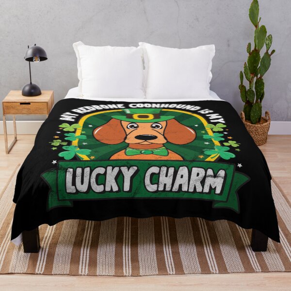 Item preview, Redbone Coonhound is my Lucky Charm St Patricks designed and sold by rafaeltto.