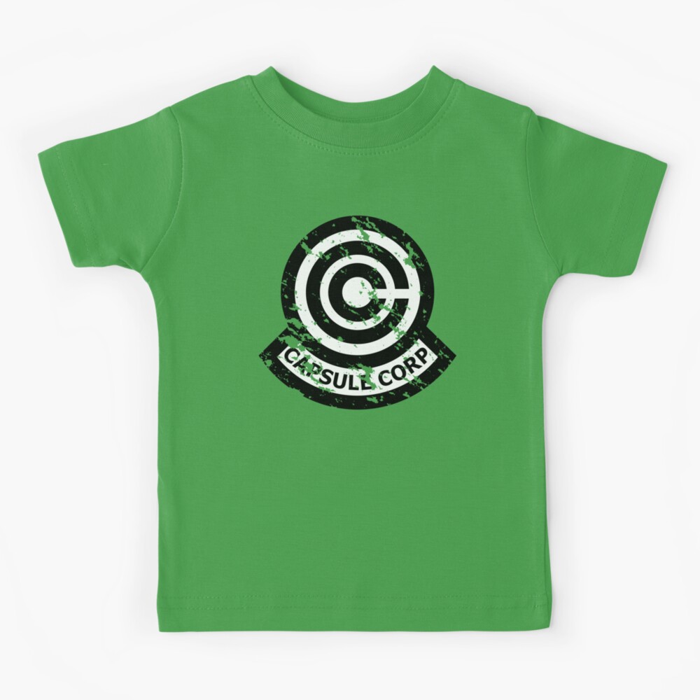 Capsule Corp. - V1 embroidery style logo Kids T-Shirt by