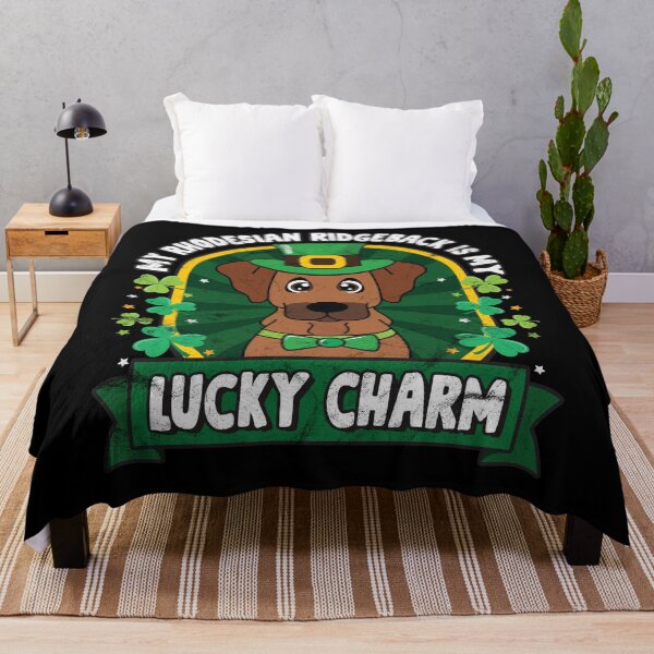 Item preview, Rhodesian Ridgeback is my Lucky Charm St Patricks designed and sold by rafaeltto.