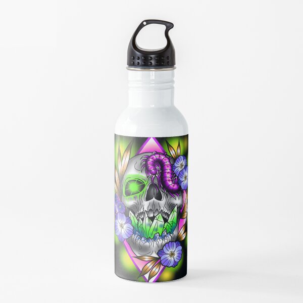 Crystal skull Water Bottle