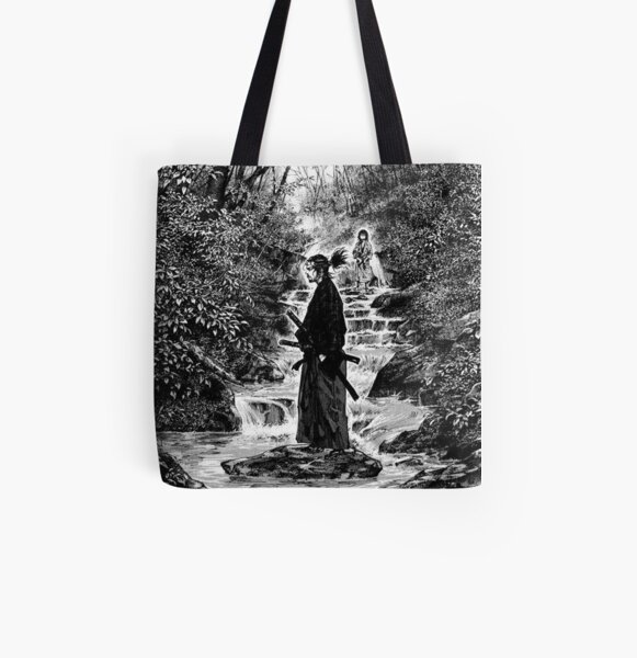 Manga Vagabond Musashi Miyamoto Tote Bag for Sale by invinciblemoon