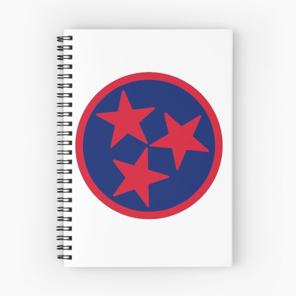 Item preview, Blue & Red Tri-Star designed and sold by tennessee-carly.
