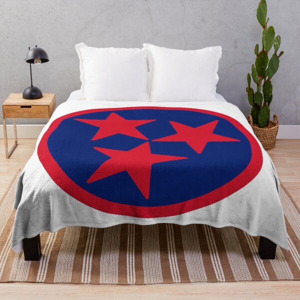 Item preview, Blue & Red Tri-Star designed and sold by tennessee-carly.
