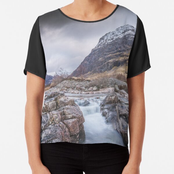 Cold river Chiffon Top