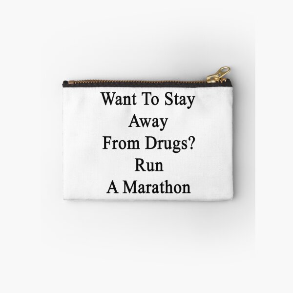 Item preview, Want To Stay Away From Drugs? Run A Marathon  designed and sold by supernova23.