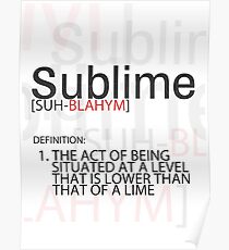 Sublime Poster