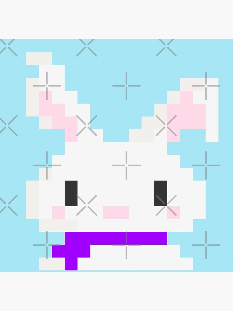 Conejo pixel de RolmiArt
