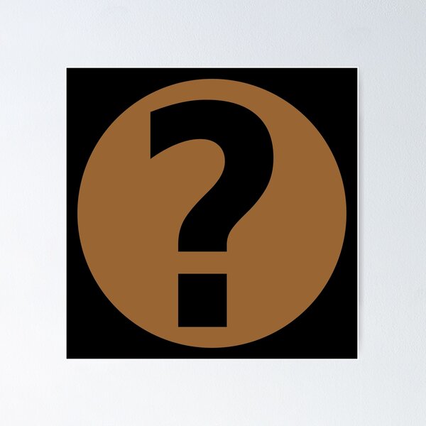 PodQuiz Black Poster