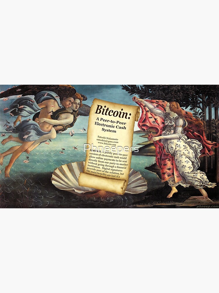 The Birth of Bitcoin by Phneepers
