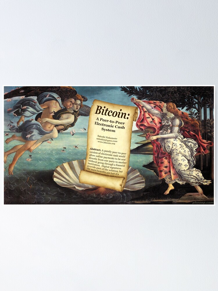 Alternate view of The Birth of Bitcoin Poster