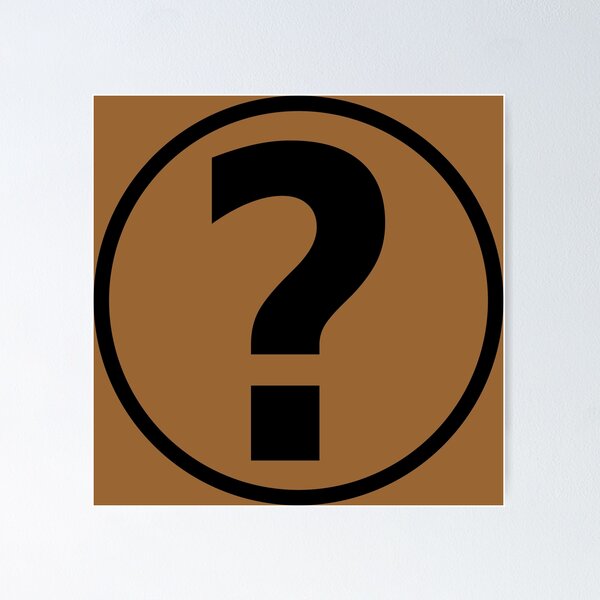 PodQuiz Brown Poster