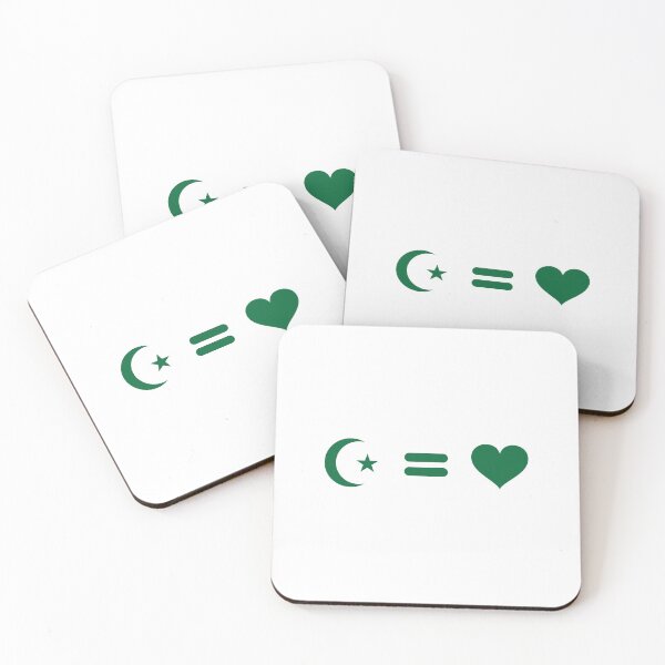 Item preview, The Islamic Moon equals love. designed and sold by Civil-Woke.