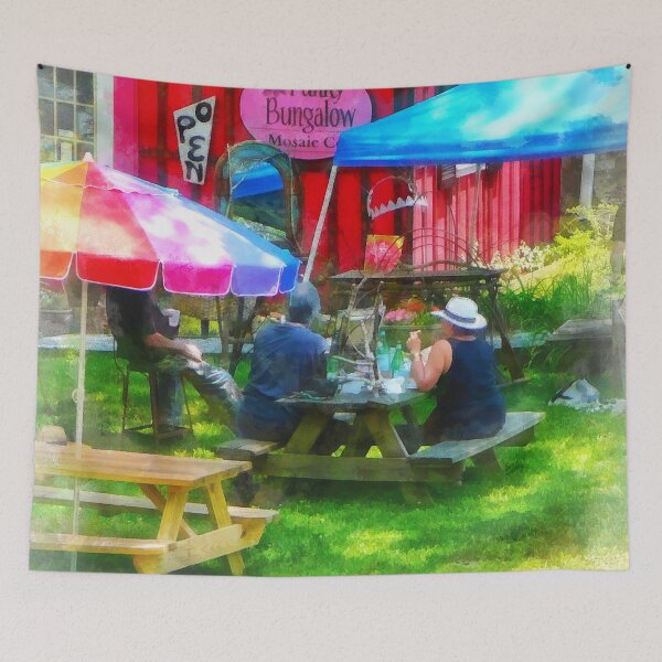 Item preview, Dining Al Fresco designed and sold by Susan Savad.