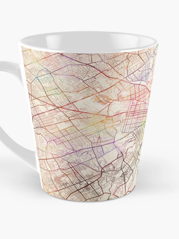 Thumbnail 3 of 4, Coffee Mug, Philadelphia map designed and sold by MapMapMaps.