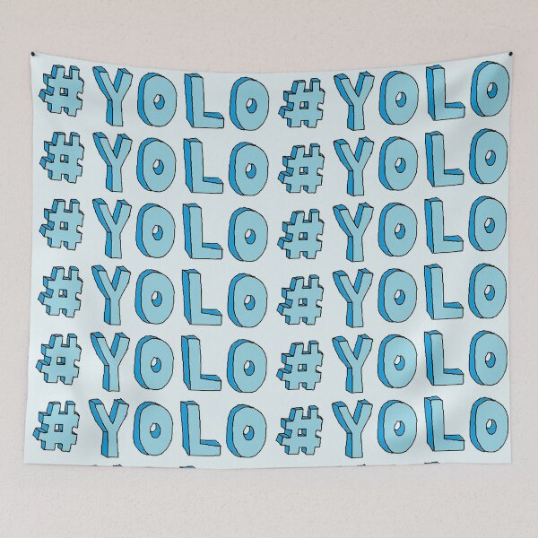 Item preview, #yolo designed and sold by Flakey-.