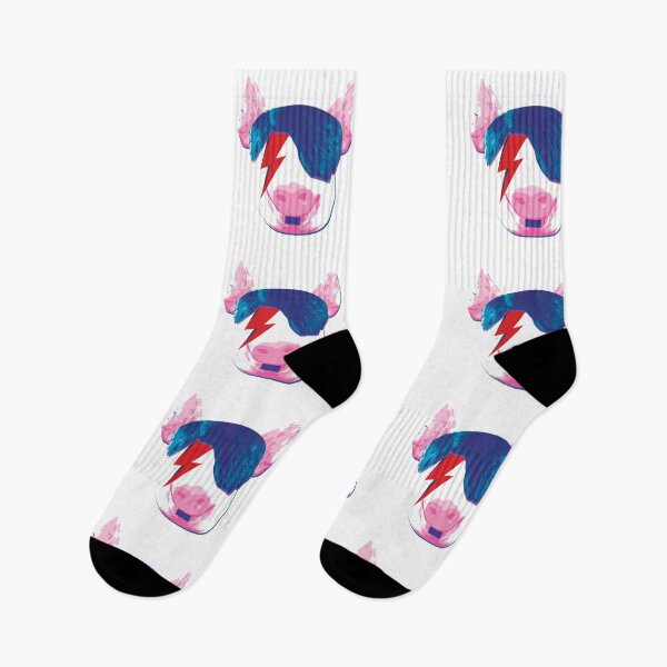 Item preview, ZIGGYPIG - COMEDIC IMAGE OF PIG'S HEAD WITH ZIGGY STARDUST AND HITLER STYLING designed and sold by Clifford Hayes.