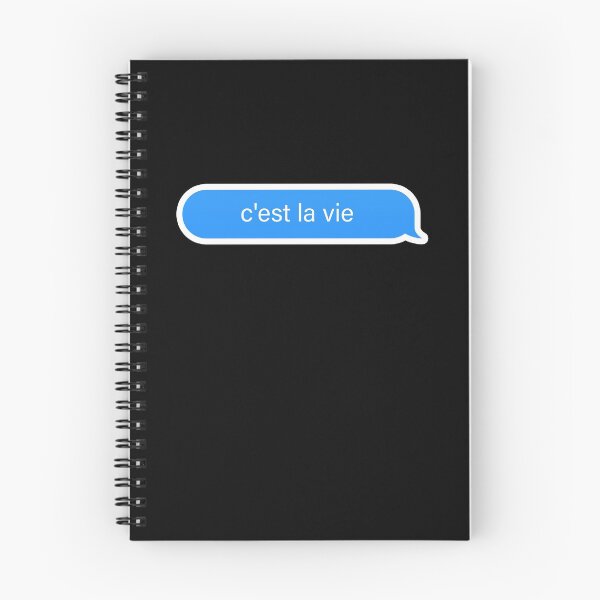 Item preview, C'est la vie Popular Meme Speech Mood Sticker iMessage designed and sold by mekx.