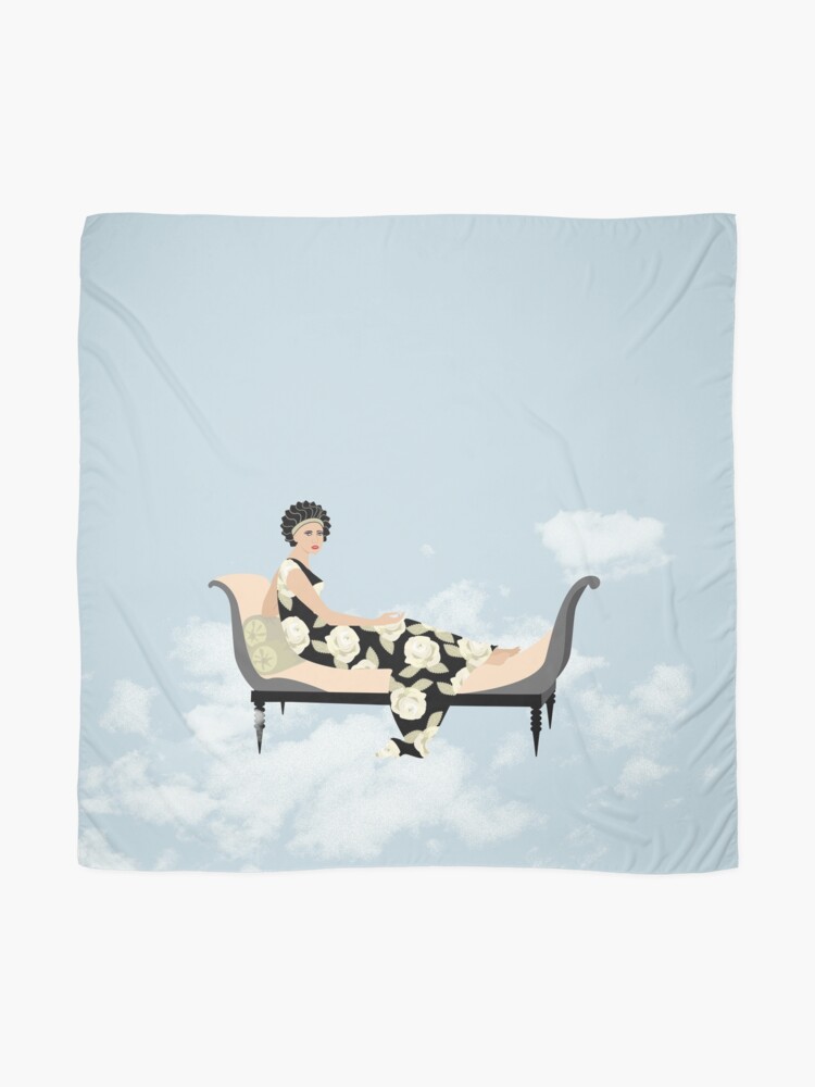 Alternate view of Reclining Racamier Scarf