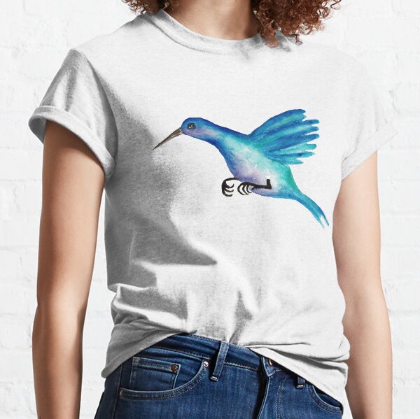 Blue Hummingbird Classic T-Shirt