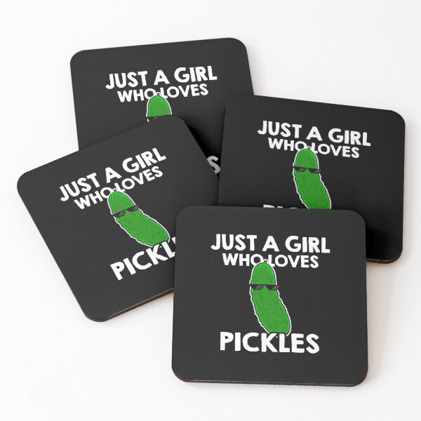 Item preview, Just A Girl Who Loves Pickles designed and sold by TooFlyDesign.